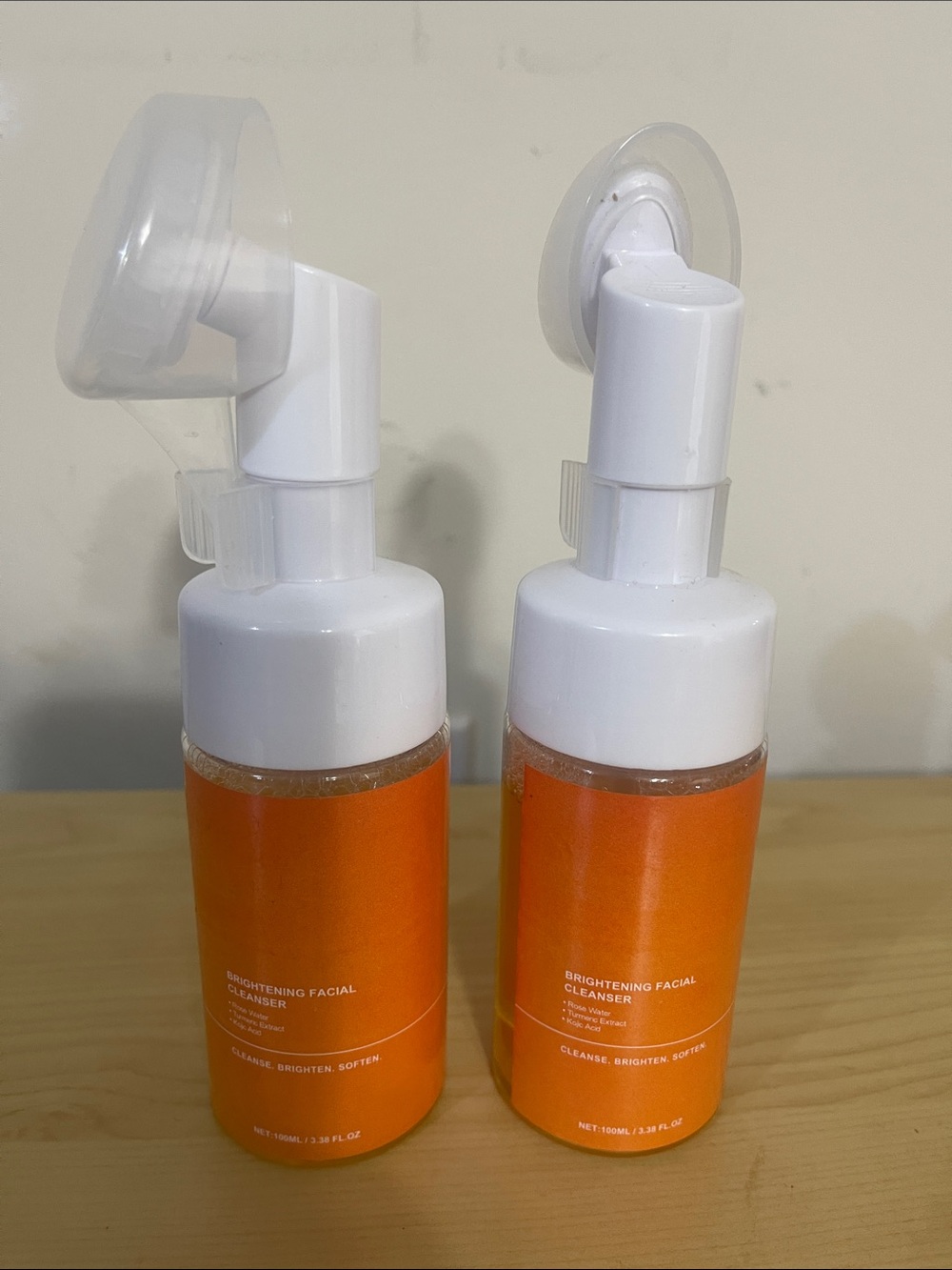 Brightening Facial Cleanser Foam – Orange
